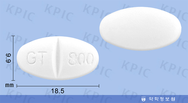 가바페닌정800mg Gabapenin Tab. 800mg