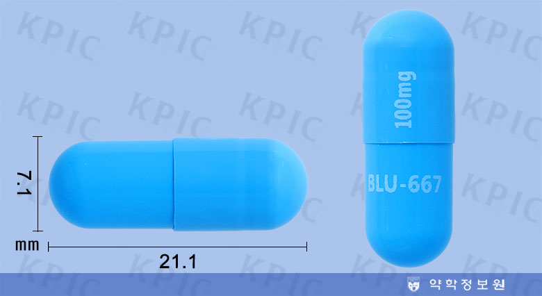 가브레토캡슐100mg Gavreto Cap. 100mg