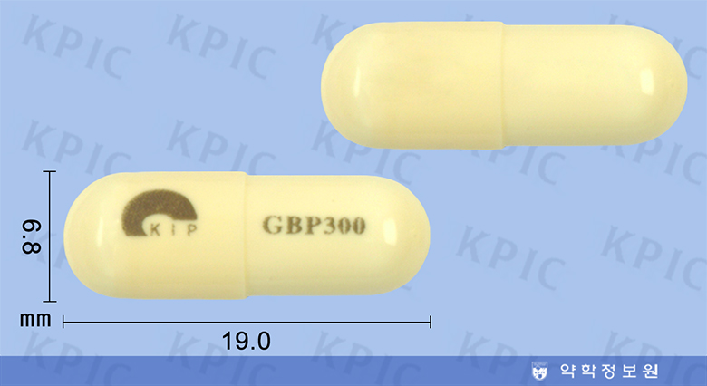 건일가바펜틴캡슐300mg Gabapentin Cap. 300mg Kuhnil