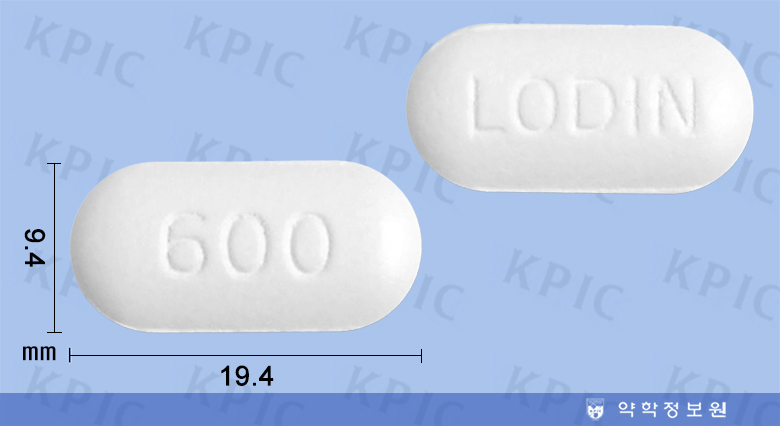 건일로딘서방정600mg Lodine SR Tab. 600mg Kuhnil