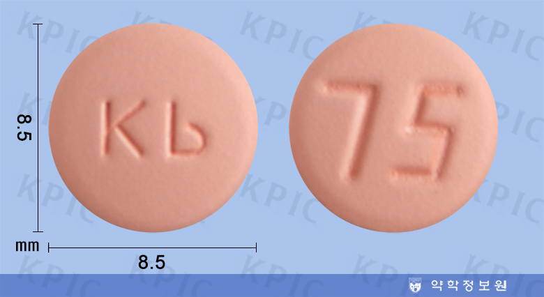 경보클로피도그렐정 Kyongbo Clopidogrel Tab.