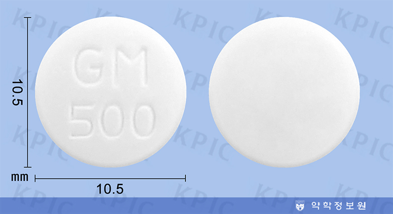 구루메포민정500mg Glumefomin Tab. 500mg