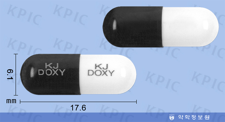 국제독시사이클린하이클레이트수화물캡슐100mg Doxycycline Hyclate Cap. 100mg Kukje