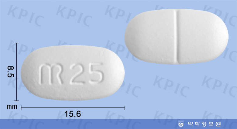 그리드엠정2/500mg Glide-M Tab. 2/500mg